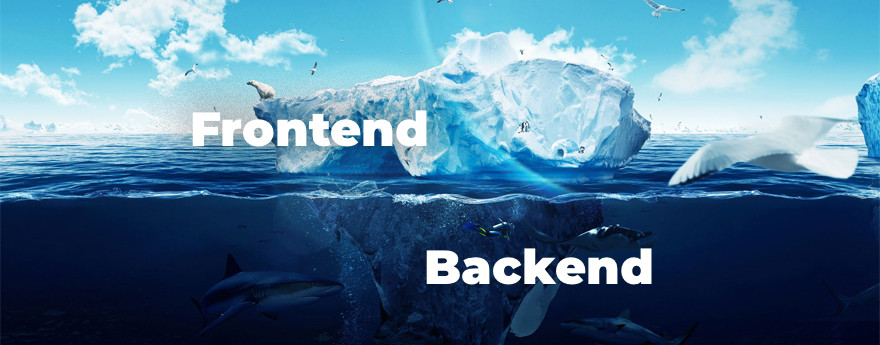 Front-end, back-end and the difference between them